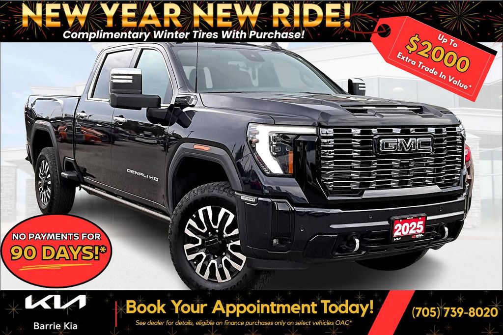 2025 GMC Sierra 3500HD Denali Ultimate Crew Cab 4WD