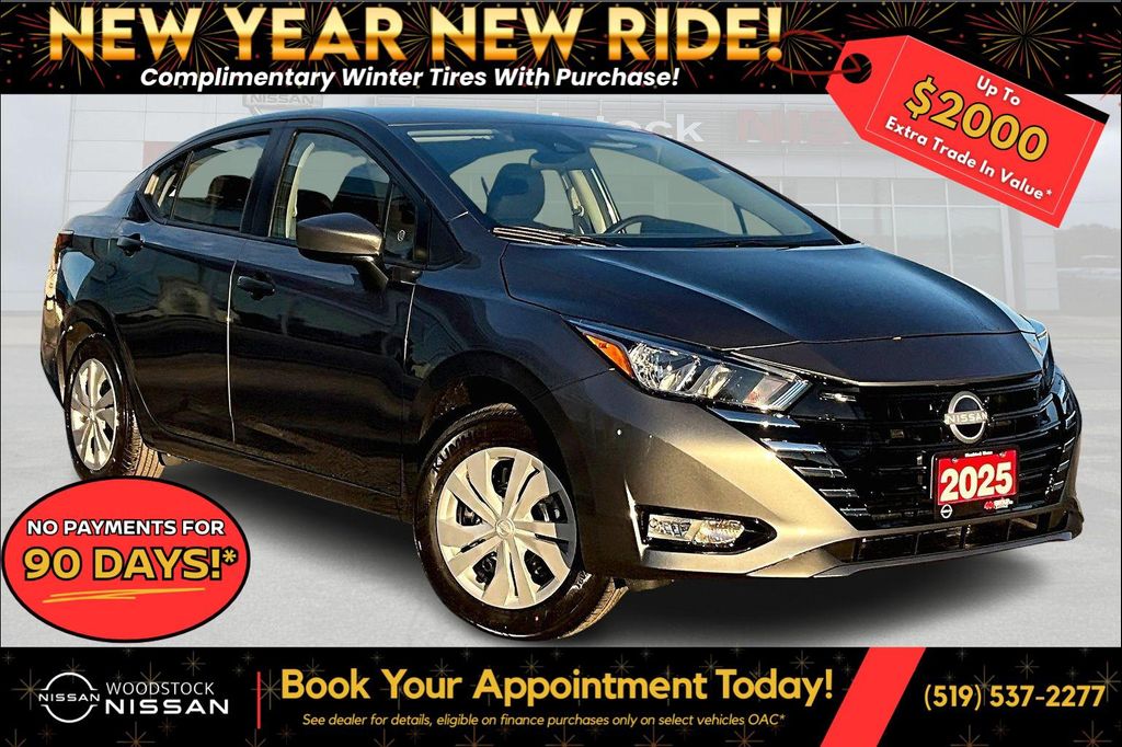 2025 Nissan Versa S FWD