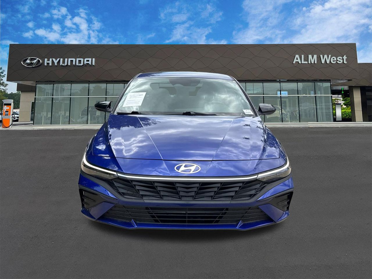 New 2025 Blue Hyundai SEL Sport image 2