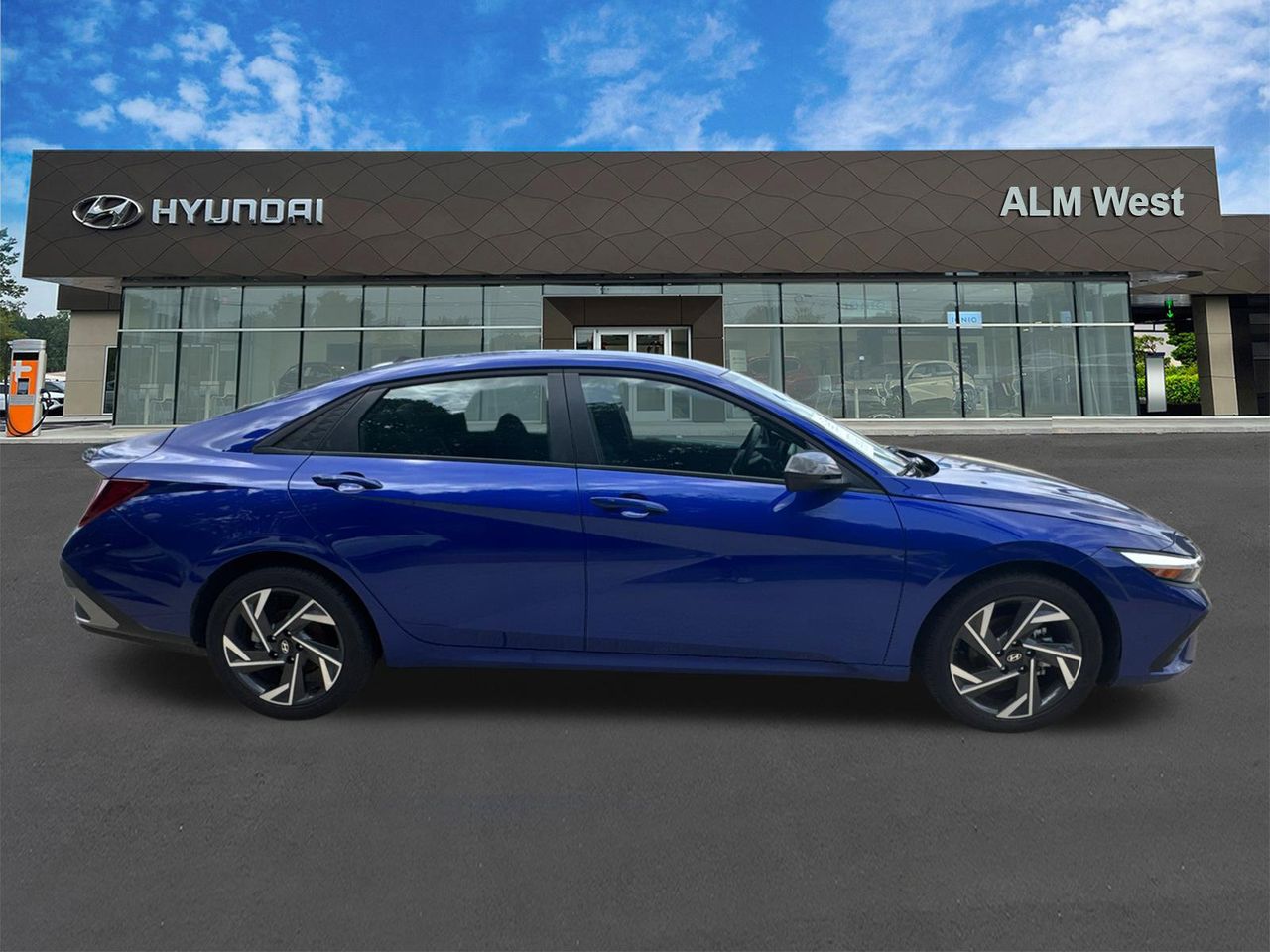 New 2025 Blue Hyundai SEL Sport image 5