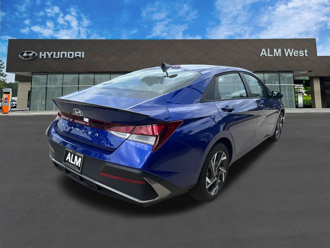 New 2025 Blue Hyundai SEL Sport image 6