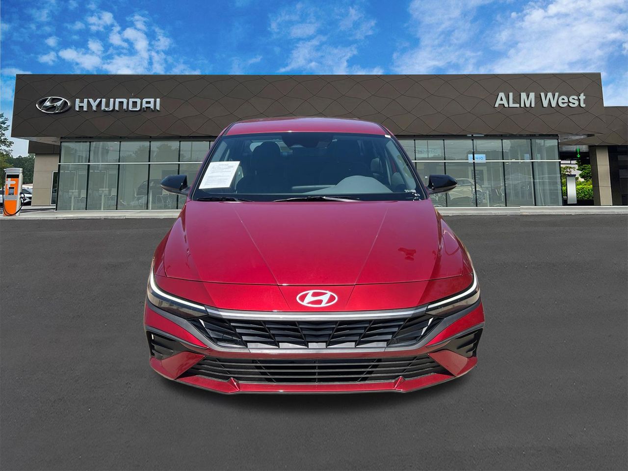 New 2025 Red Hyundai SEL Sport image 2