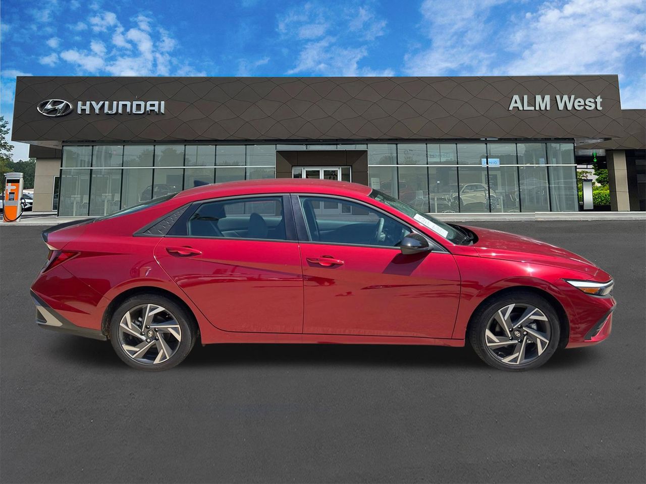 New 2025 Red Hyundai SEL Sport image 5