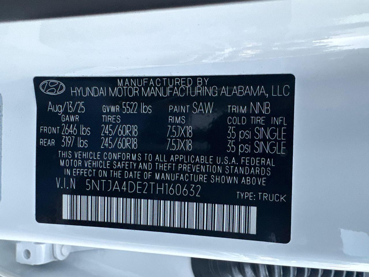 2026 Hyundai Santa Cruz SE - Photo 24