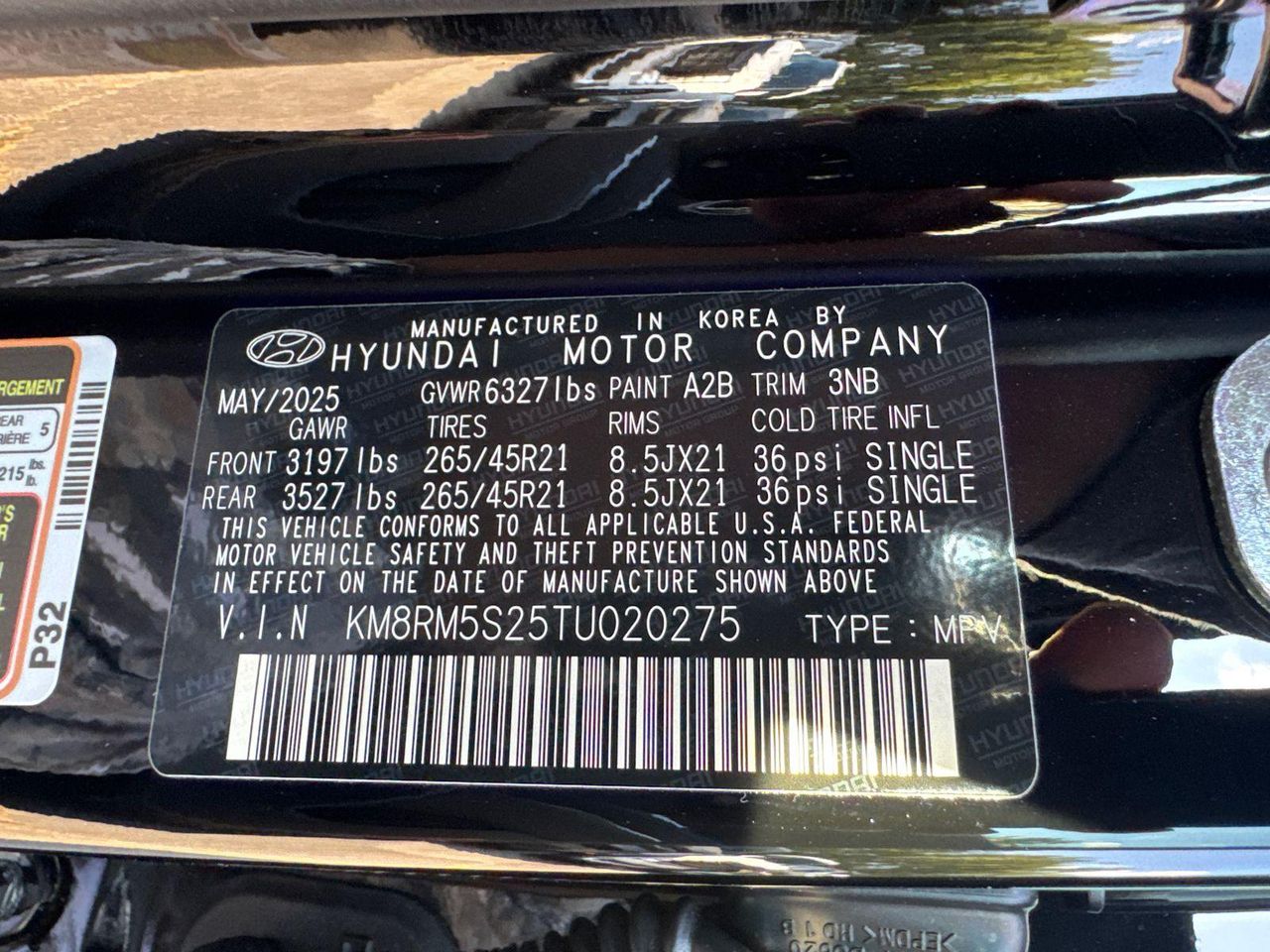 New 2026 Abyss Black HYUNDAI Calligraphy FWD image 32