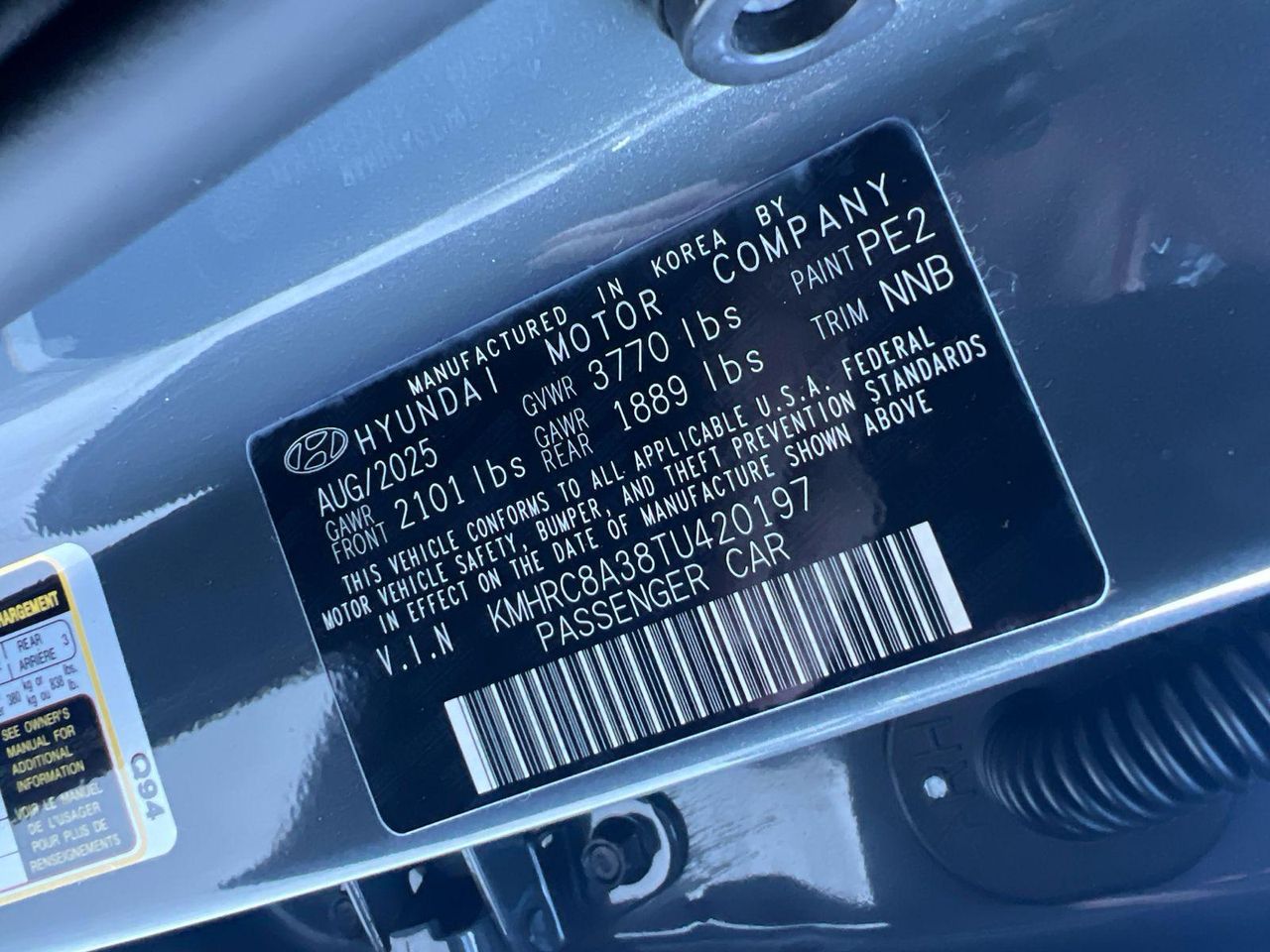 New 2026 Gray HYUNDAI SEL image 31