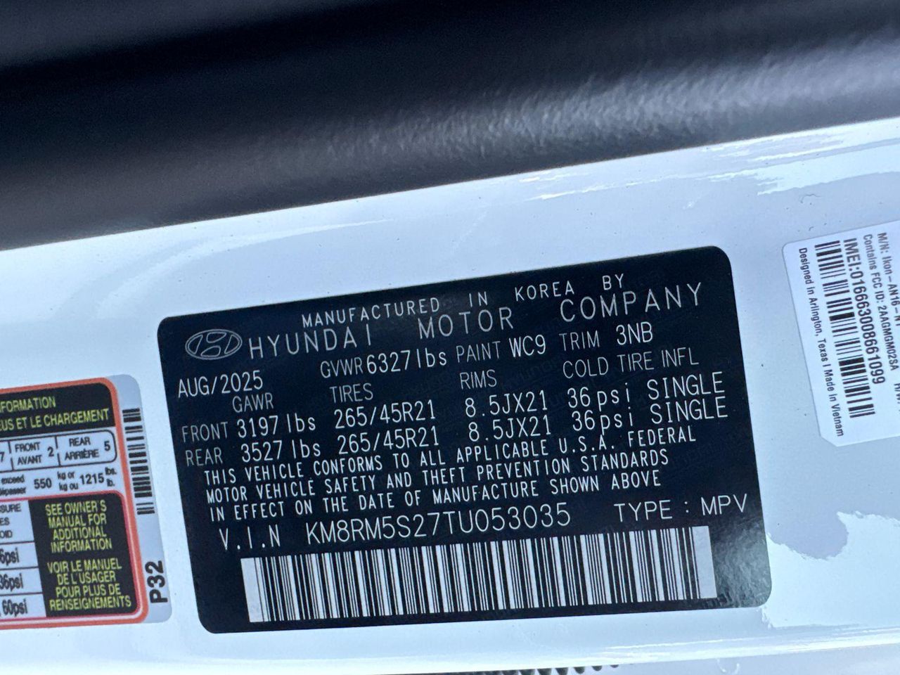 New 2026 White Hyundai Calligraphy FWD image 32
