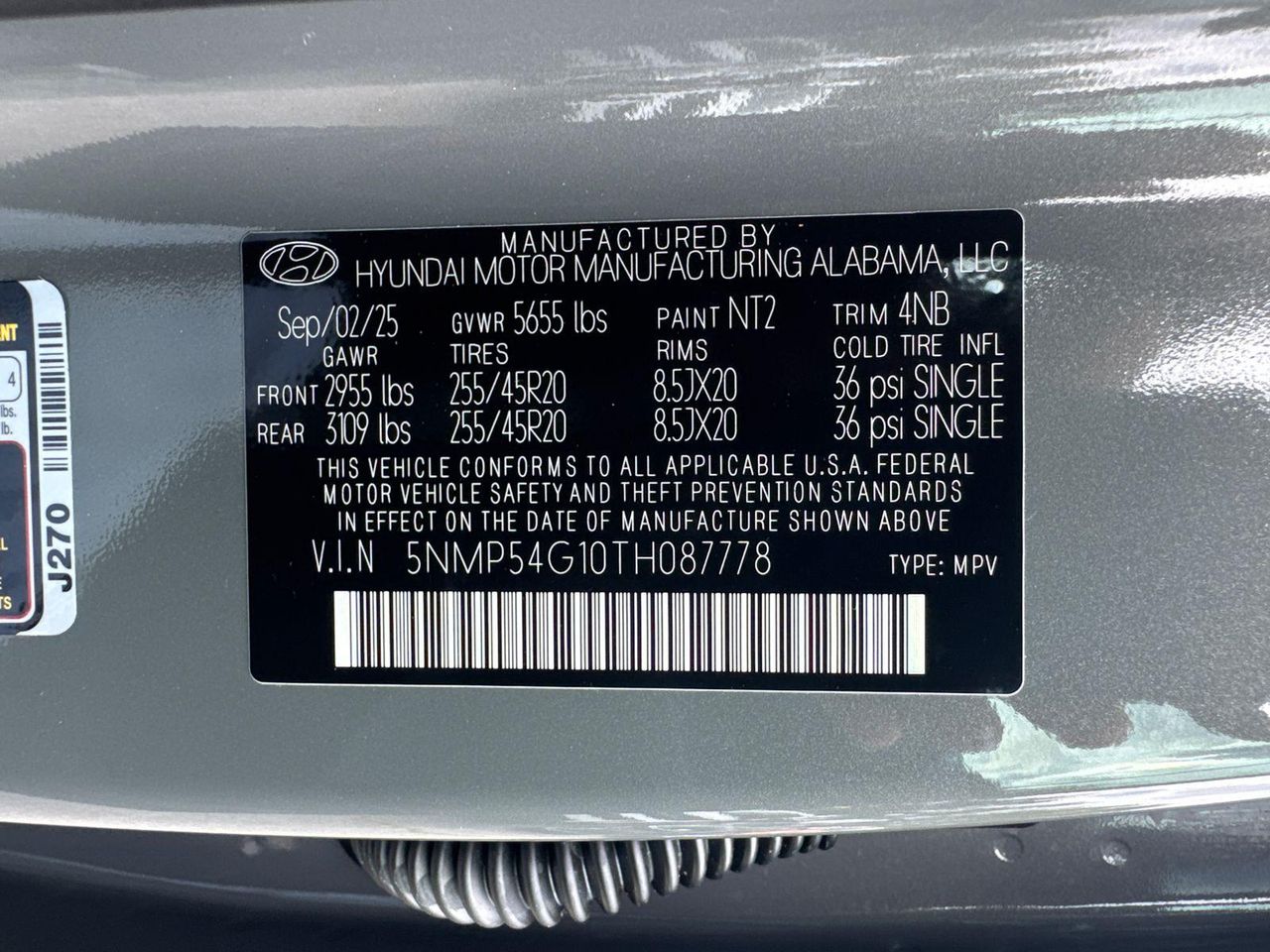 New 2026 Gray HYUNDAI Calligraphy image 30