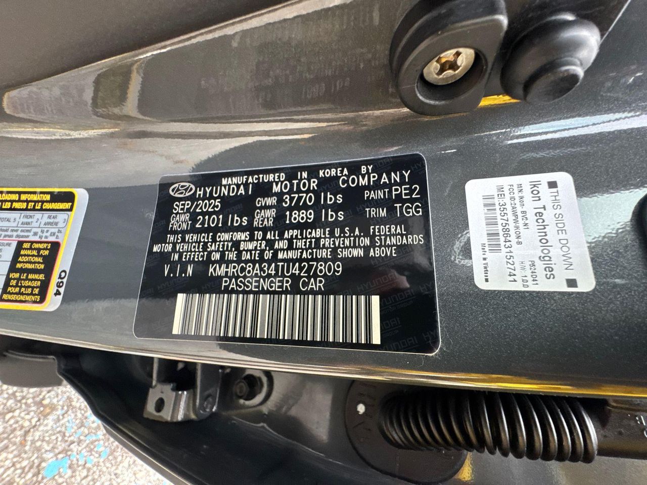 New 2026 Gray HYUNDAI SEL image 32