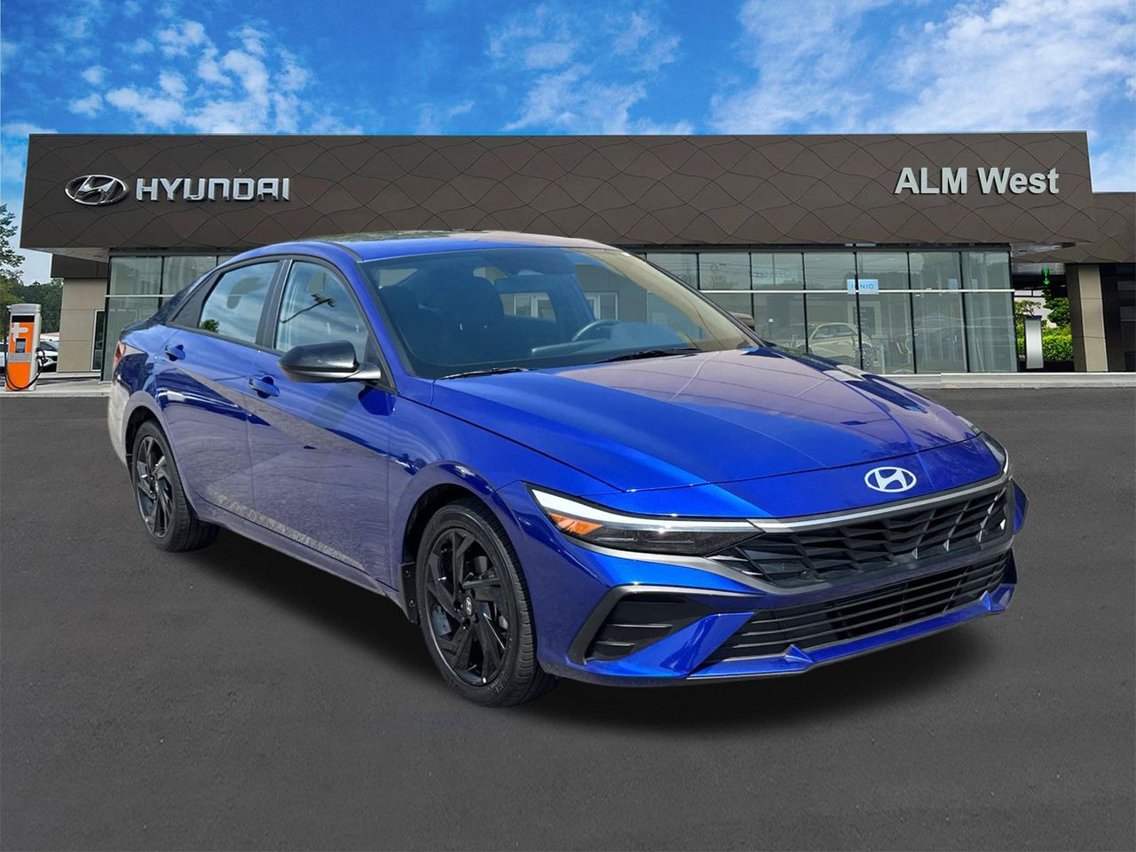 New 2026 Blue Hyundai SEL Sport image 4