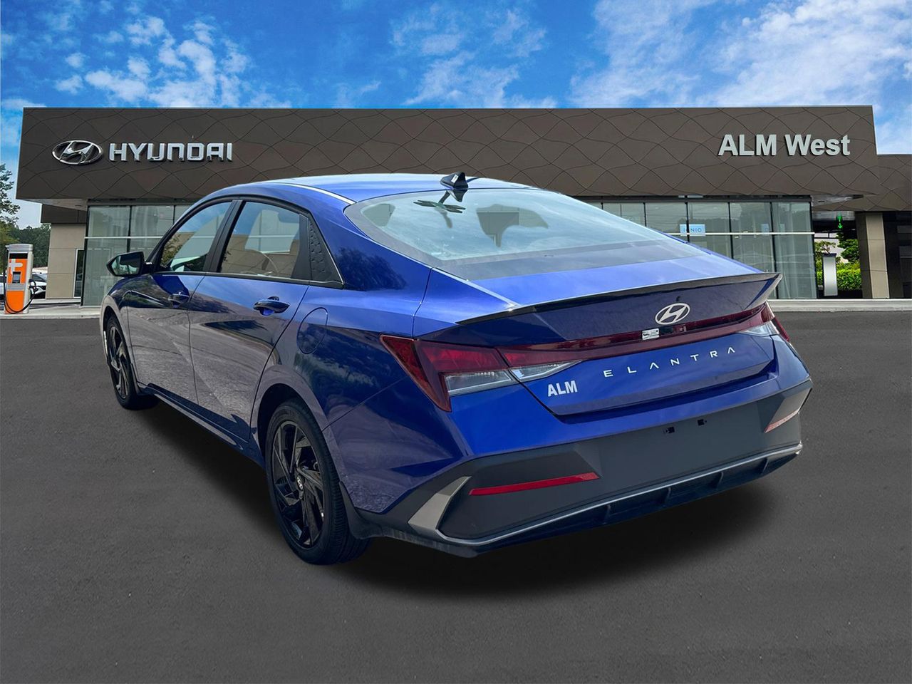 New 2026 Blue Hyundai SEL Sport image 8