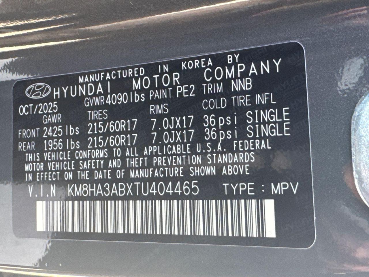 New 2026 Gray Pearl HYUNDAI SE FWD image 33