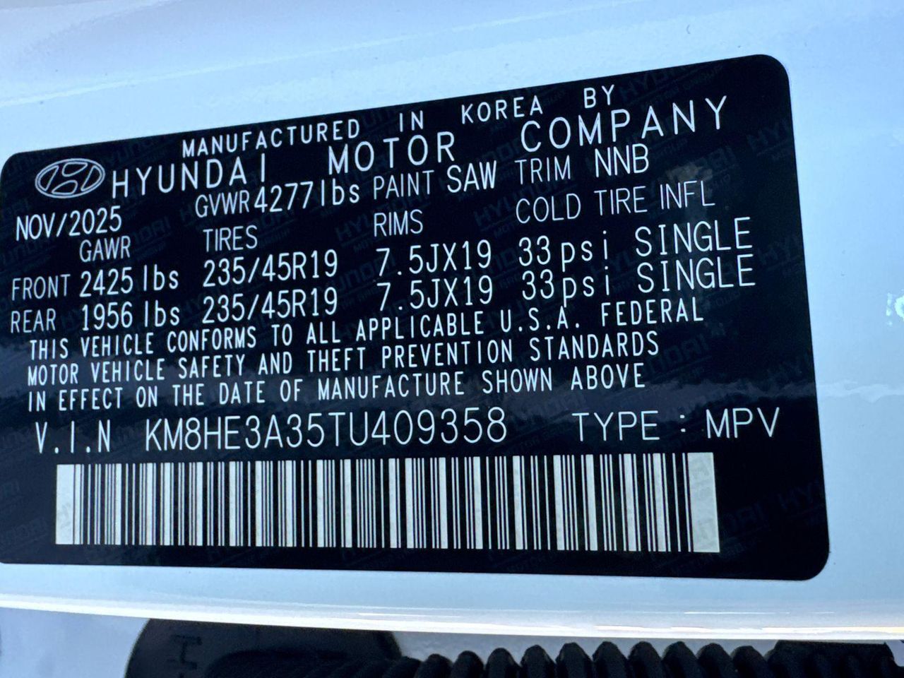 New 2026 White Hyundai Limited FWD image 26