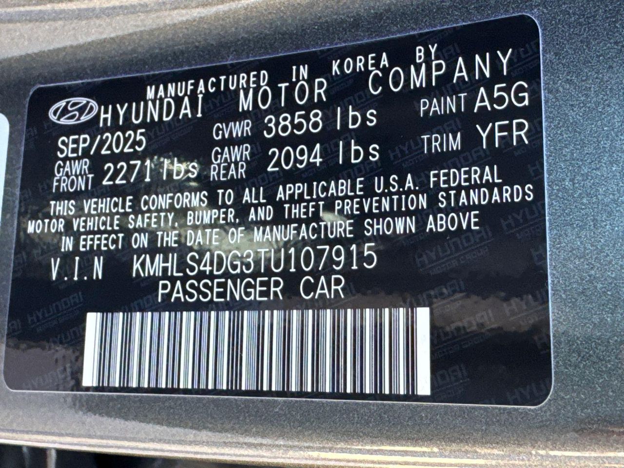 New 2026 Gray HYUNDAI SEL Sport Premium image 33