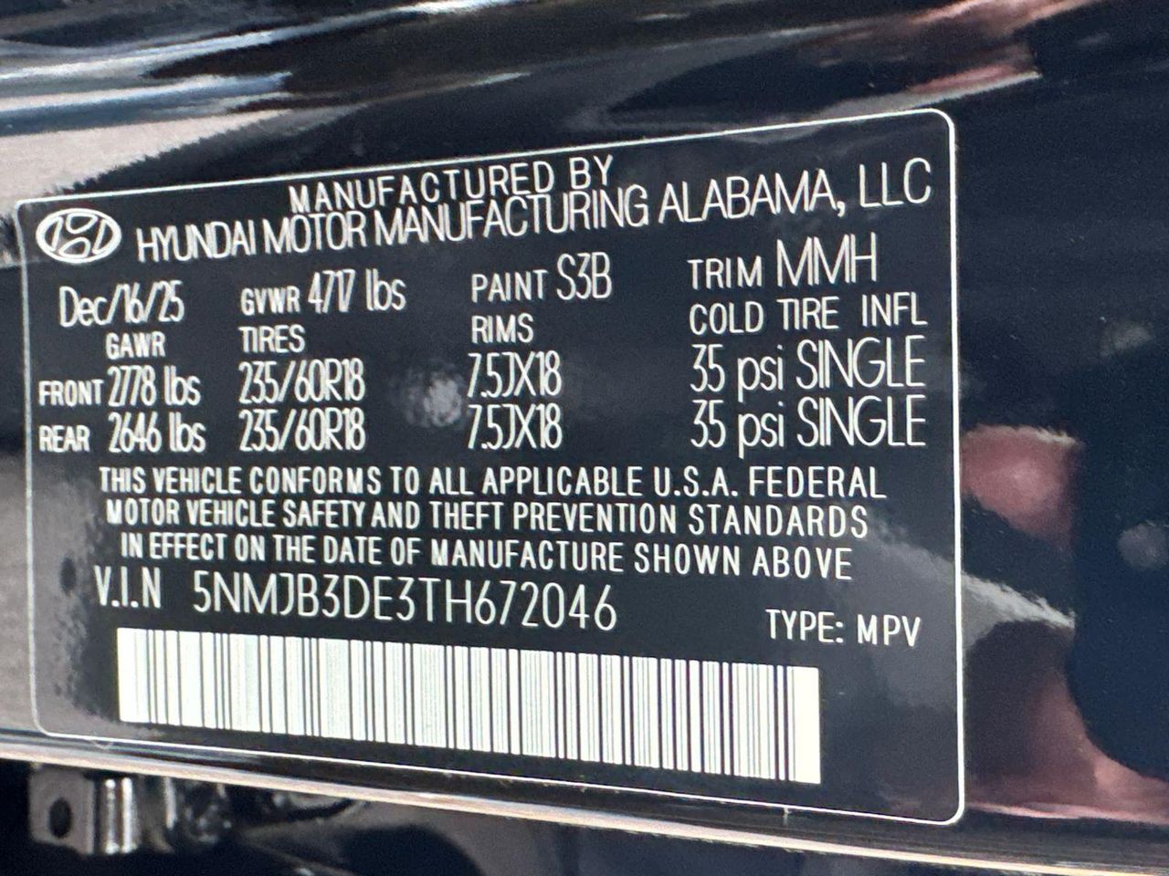 New 2026 Black HYUNDAI SEL FWD image 34
