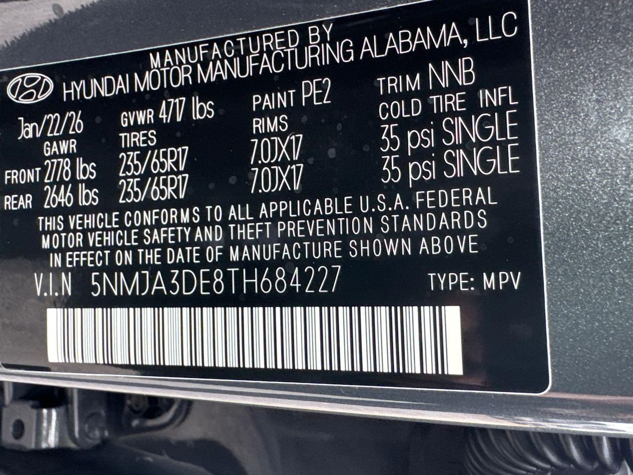 New 2026 Gray HYUNDAI SE FWD image 33
