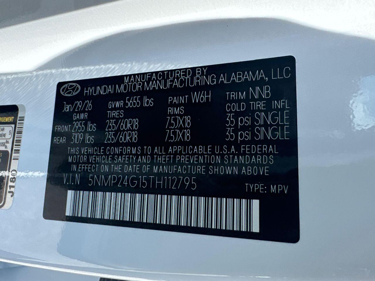 New 2026 White Hyundai SEL image 33