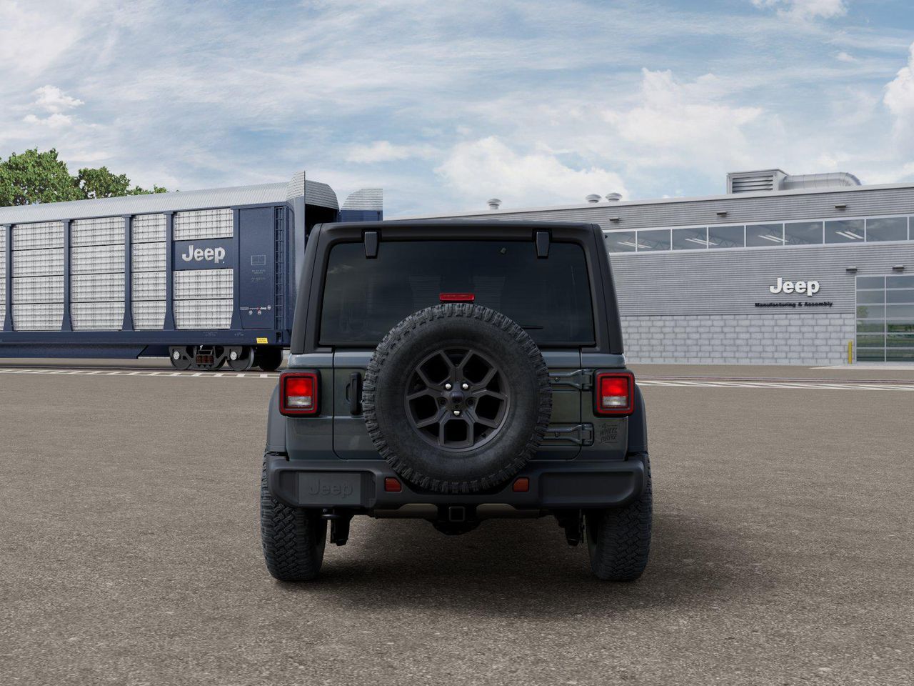 New 2026 Anvil Clear-Coat Exterior Paint Jeep Willys image 33