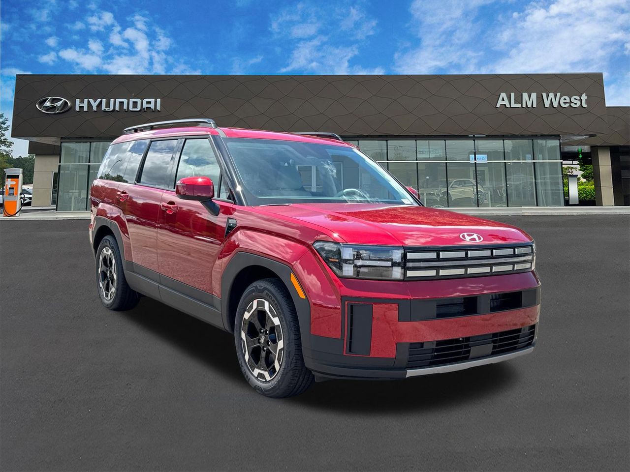 New 2026 Red Hyundai SEL FWD image 4