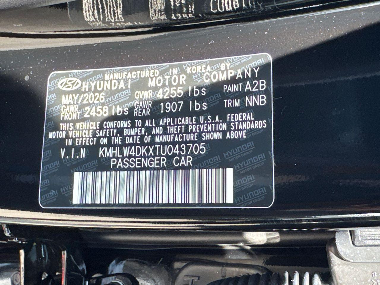 New 2026 Black Hyundai Sedan image 32