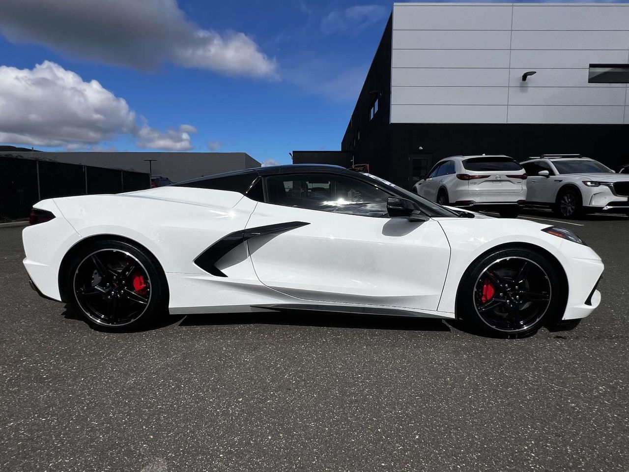 Used 2023 Arctic White Chevrolet RWD Convertible 2LT image 3