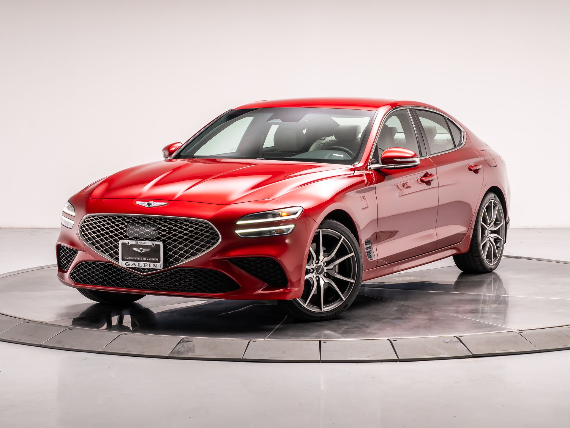 Havana Red 2023 Genesis G70 2.0T RWD Sedan Rear-Wheel Drive Automatic