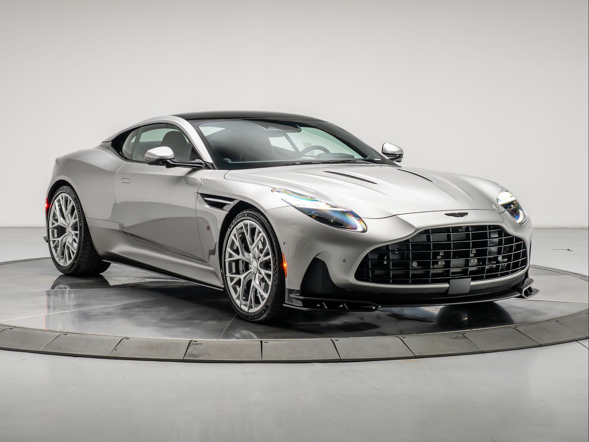 Q Spirit Silver 2026 Aston Martin DB12 Coupe Rear-Wheel Drive Automatic