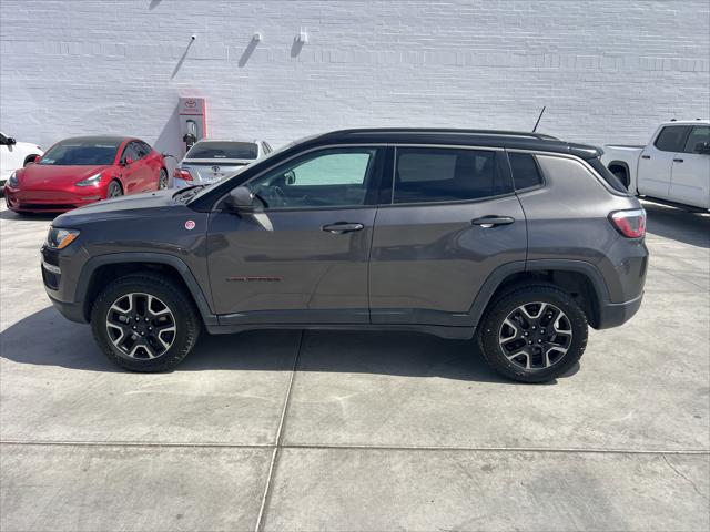 Used 2019 Jeep Compass Trailhawk with VIN 3C4NJDDB8KT771754 for sale in Ridgecrest, CA