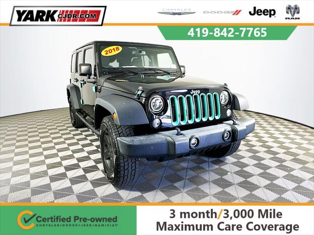 2018 Jeep Wrangler JK Unlimited Sport S 4x4 for sale in Toledo, OH