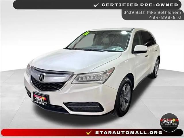 2016 Acura MDX AcuraWatch Plus Package for sale in Bethlehem, PA