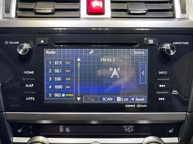 2016 Subaru Outback 3.6R Limited