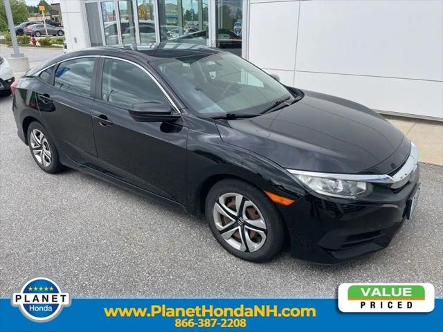 2018 Honda Civic LX for sale in Tilton, NH