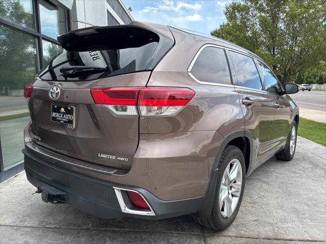 2017 Toyota Highlander Limited AWD 4dr SUV