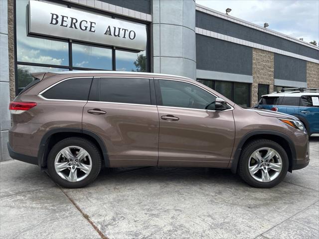 2017 Toyota Highlander Limited AWD 4dr SUV