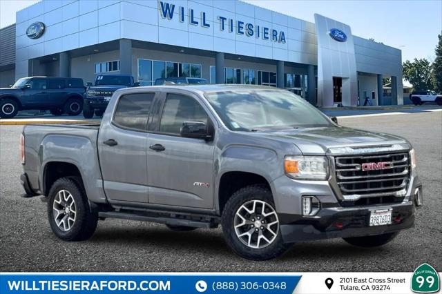2021 GMC Canyon 4WD Crew Cab Short Box AT4 - Cloth for sale in Tulare, CA