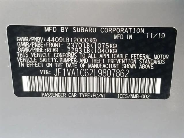 2020 Subaru WRX Premium