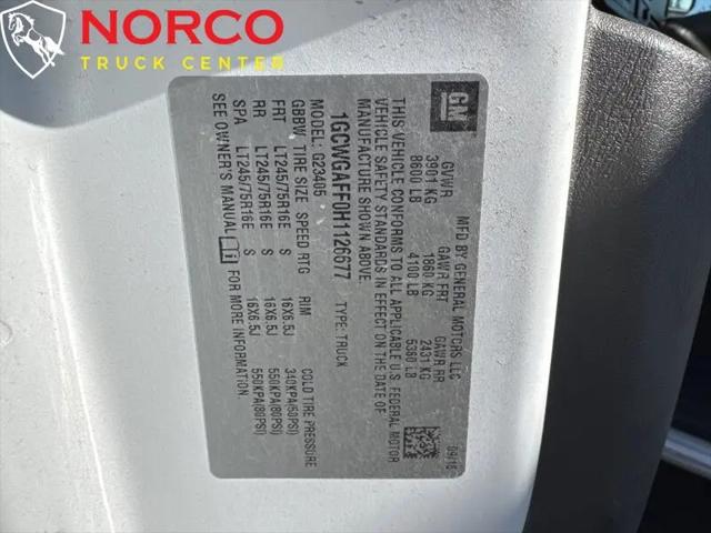 2017 Chevrolet Express Work Van