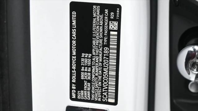 2021 Rolls-Royce Ghost Sedan