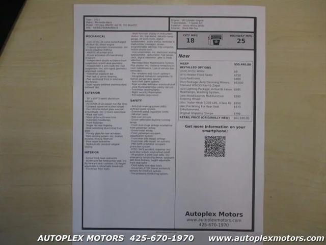 2011 Mercedes-Benz ML 350 BlueTEC 4MATIC
