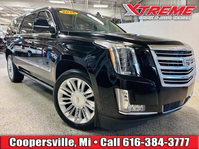2016 Cadillac Escalade ESV Platinum for sale in Coopersville, MI