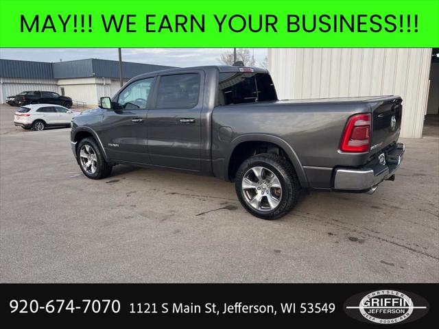 2020 Ram 1500 Laramie Crew Cab 4x4 5'7" Box