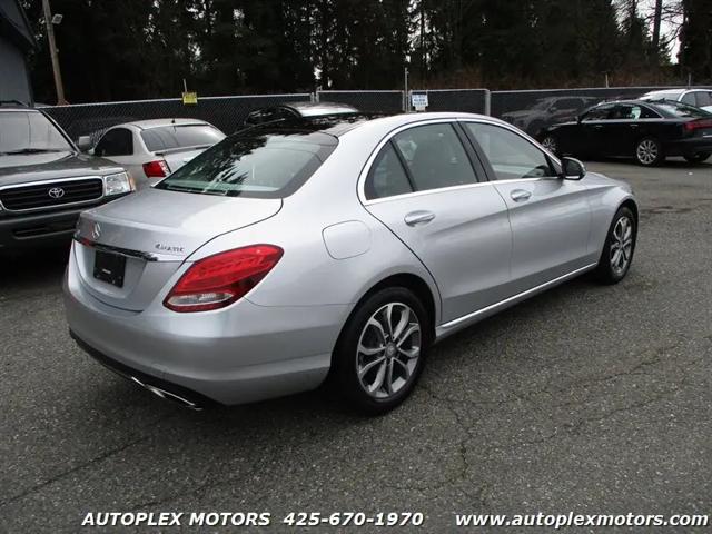 2016 Mercedes-Benz C-CLASS C 300 4MATIC
