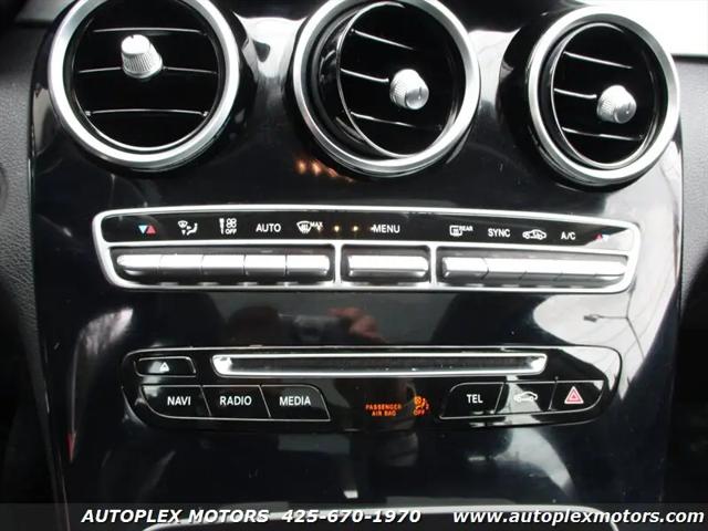 2016 Mercedes-Benz C-CLASS C 300 4MATIC