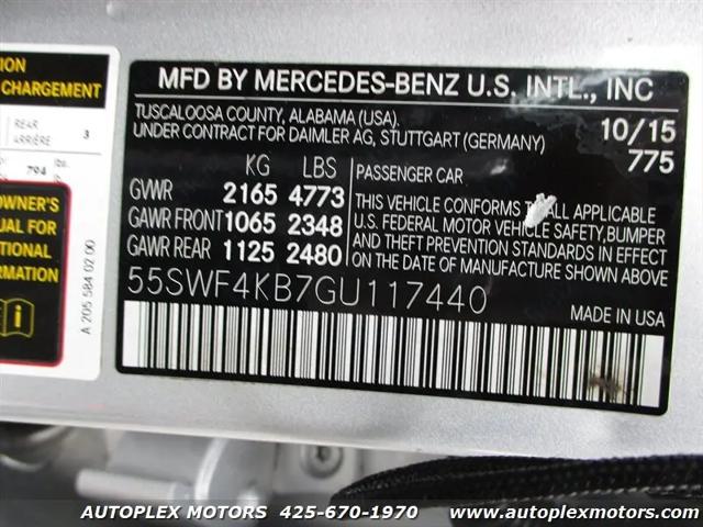 2016 Mercedes-Benz C-CLASS C 300 4MATIC