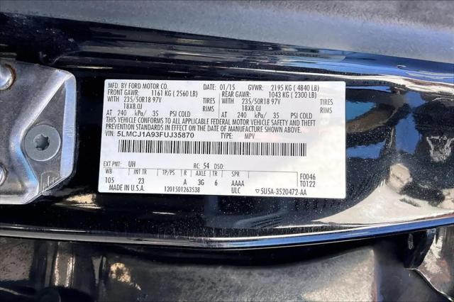 2015 Lincoln MKC FWD 4dr