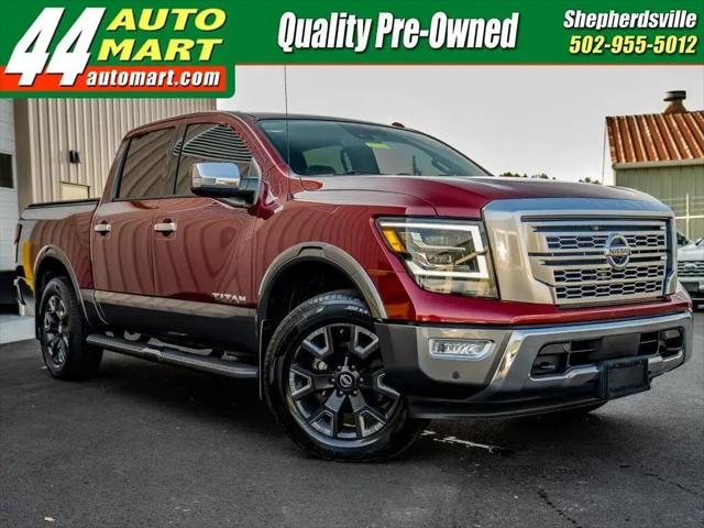 2021 Nissan Titan Crew Cab Platinum Reserve 4x4 for sale in Shepherdsville, KY