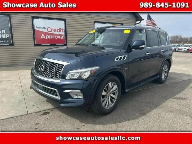 2015 INFINITI QX80 4WD 4dr for sale in Chesaning, MI