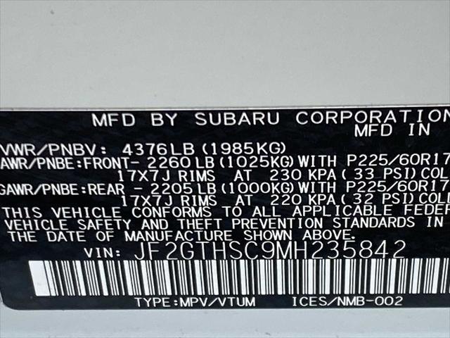 2021 Subaru Crosstrek Sport