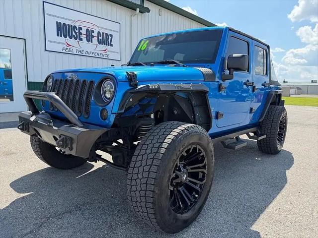 2016 Jeep Wrangler Unlimited Sahara for sale in Rochester, IN