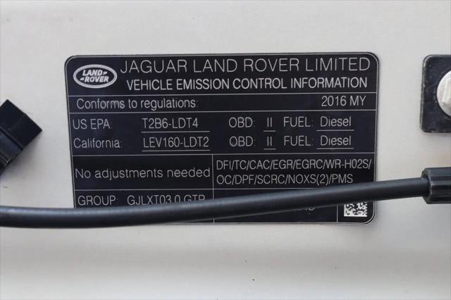 2016 Land Rover Range Rover Sport 3.0L V6 Turbocharged Diesel HSE Td6